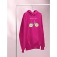 thumbnail image 3 of Daisy Bicycle Spring Air Hoodie Women -Image by Shutterstock, Female Small, 3 of 4
