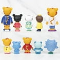 thumbnail image 2 of SDOTXA Daniel Tiger‘s Neighborhood Friends & Family Figure Set (10 Pack), 2 of 8