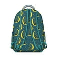 thumbnail image 3 of Artistic Cat Print Student School Backpack with Minimalist Cat Design and Geometric Cat Pattern Abstract Design Book Bag, 3 of 6