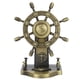 thumbnail image 1 of Modelo de timón de popa de barco Sincero Decoración de escritorio estilo Europeo Bronce, 1 of 9
