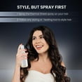 thumbnail image 5 of MOEHAIR Travel Size Heat Protectant For Hair (3.4 Fl Oz), Hair Thermal Protection Spray, Flat Iron & Hair Dryer Heat Protectant Spray for Hair, Travel Size (THERMAL-Spray-3.4Fl-101), 5 of 7