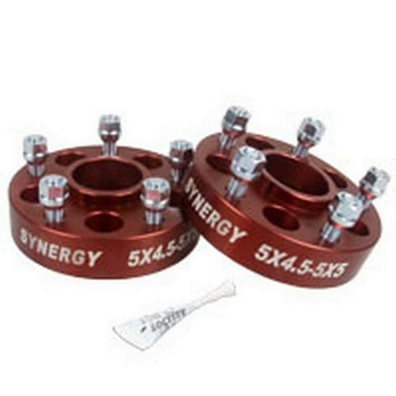 Synergy Jeep Hub Centric Wheel Adapters 5x4.5 to 5x5 1.50in Width