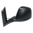 thumbnail image 2 of For Ford Transit Connect 2014-2021 Door Mirror Driver Side | Power Glass | Flat | Large Type | Heated Glass | Textured Cover | Replacement For FO1320539 | 191275354803, DT1Z17683B, 2 of 6