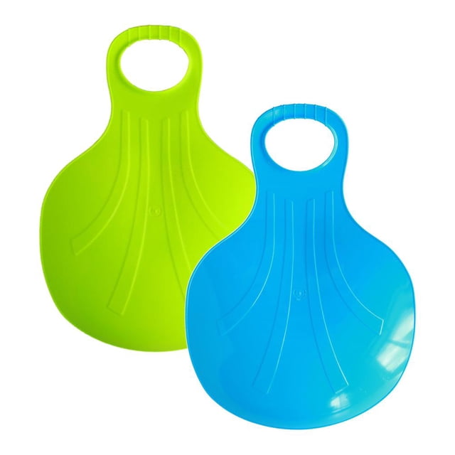 Trineo de nieve trineo 2 piezas tabla de esquí acuático para niños y adultos ANGGREK Aproximadamente 53x36 cm