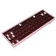 thumbnail image 4 of Teclado mecánico de 61 teclas, Kit DIY, compatible con inalámbrico 2,4G BT 3,0 5,0 tipo C, Teclado mecánico Modular con cable para jugar con RGB, 4 of 8