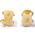 thumbnail image 2 of Mochila portabebés para perros pequeños y gatos, bolsas de sillín de bolsillo, bolsa para cachorros con correa de entrenamiento para perros, viajes al aire libre, senderismo, 2 of 5