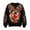 3Black, variant on Xijirk Kids Crew Neck Sweatshirt Sleeping Cat 3D Graphic Print Long Sleeve Pullover with Christmas Stocking Bow Pine Cone and Snowflake Detail for Christmas Holiday Party Outfit