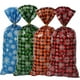 thumbnail image 2 of Nvzi 150 bolsas de celofán para dulces navideños, bolsas de celofán para golosinas navideñas con lazos para recuerdos de fiestas navideñas, cuatro estilos de cabello combinados A, 2 of 5
