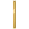 thumbnail image 2 of A&S Mezuzot Aluminum Mezuzah Case with Exclusive Modern Shin Design Easy Peel and Stick Judaica Door Mezuza for Parchment Scroll (Gold, 7 Inches), 2 of 5