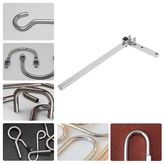 Hand Bender Manual Bending Bender Mini Universal Flat Bar Rod Bender 0-180 for Heating Systems