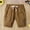 Khaki, variant on Kids Boys Shorts Loose Fit Casual Letter Print Shorts Boy Summer Clothes Toddler Biker Shorts 6-7 Years Boys Clothes