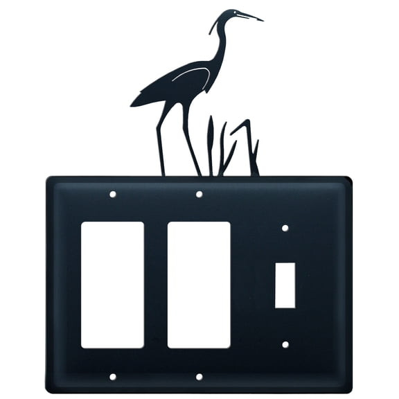 Heron Double GFI CUSTOM Product Single Switch Cover