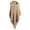 Khaki, variant on Shawl Wraps For Women Winter Women's Autumn/Winter Solid Knitted Tassel Warm Belt Button Half Open Collar Shawl Scarf