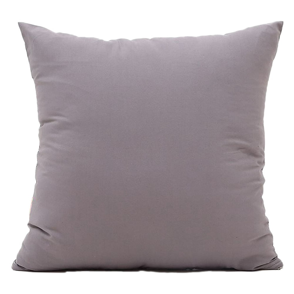 Throw Pillows Case, Justdolife Simple Pure Solid Color Square Pillow