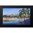 thumbnail image 2 of Penny, Craig Trewin 14x10 Black Modern Framed Museum Art Print Titled - Late Night, The Murray 2, 2 of 5