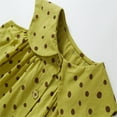 thumbnail image 6 of WOYY Toddler Girls Summer Dress Polka Dot Sleeveless Button-Up Dress, Sizes 3-4Y, 6 of 8