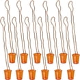thumbnail image 1 of CHAO Vaso de chupito para novia, vasos de plástico con cuentas de la tribu de la novia, vasos colgantes Jga para despedida de soltera, Color naranja, 2 uds., 1 of 5