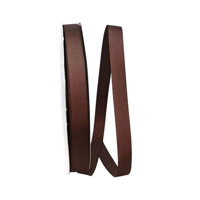 Reliant Ribbon 4144-705-03C Ruban de Taffetas Soliterra de 100 Yards&44; Brun Chocolat