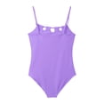 thumbnail image 7 of Bigetiay Girls Strappy Hollow Out Swimsuit Solid One Piece Swimsuit with Mesh Skirt Beach Style Kids, Size 11-12 Years, 7 of 7