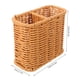 thumbnail image 2 of FUTUREORYY Cesta Organizadora Para Utensilios De Cocina Con Rattan Sintético Y Compartimentos, 2 of 7