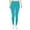 Sky Blue, variant on Women Low Waisted Opaque Soft Yoga Waisted Slim Pants Solid Length Pants Plaid Dress Pants for Women Business Casual