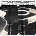 thumbnail image 4 of PBPBOX Rice Containers Storage Airtight Rice Container Plastic 1Set, 4 of 7