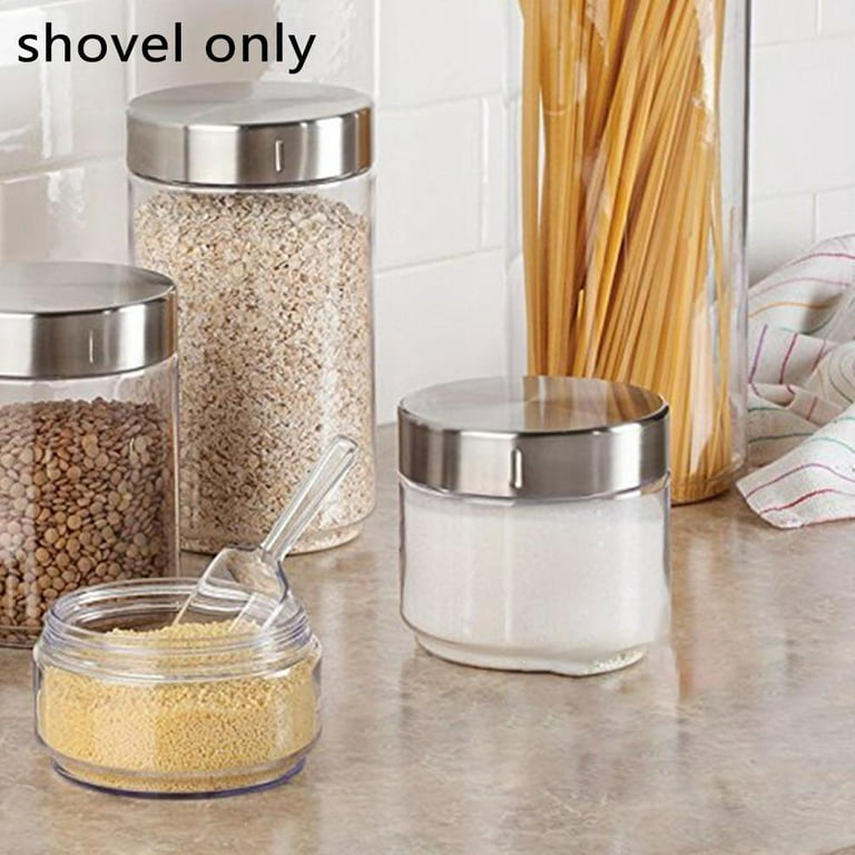 Multi Purpose Plastic Kitchen Scoops Canisters Ice Scooper for Freezer Rice Canisters  Flour Dry Foods Candy Pop Corn Coffee Bean - AliExpress