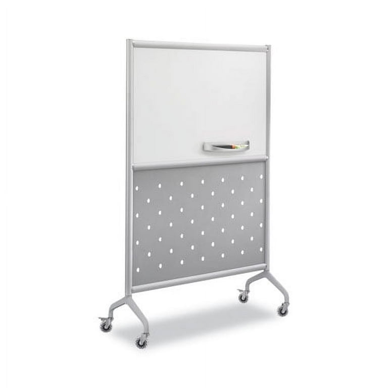 Rumba Whiteboard Screen Accessories, Eraser Tray, 12.25 x 3.5 x 2.25, Magnetic Mount, Silver Rumba Whiteboard Screen Accessories, Eraser Tray, 12.25 x 3.5 x 2.25, Magnetic Mount, Silver