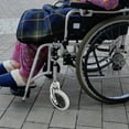 thumbnail image 3 of KAKOWELY Roues de Fauteuil Roulant Douces Roulements de Fauteuil Roulant Roues avant avec Supports Accessoires de Fauteuil Roulant 10.24"X5.91"X3.15 Pouces, 3 of 5
