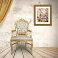 thumbnail image 3 of Straatsma, Leah 20x24 Gold Ornate Wood Framed with Double Matting Museum Art Print Titled - Moody Pink FLorals 16x20, 3 of 4