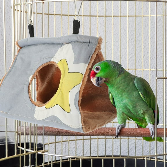 OFFIGAM Parrot Warm Nest Bird Bed For Cage Multi Cotton 1 Set