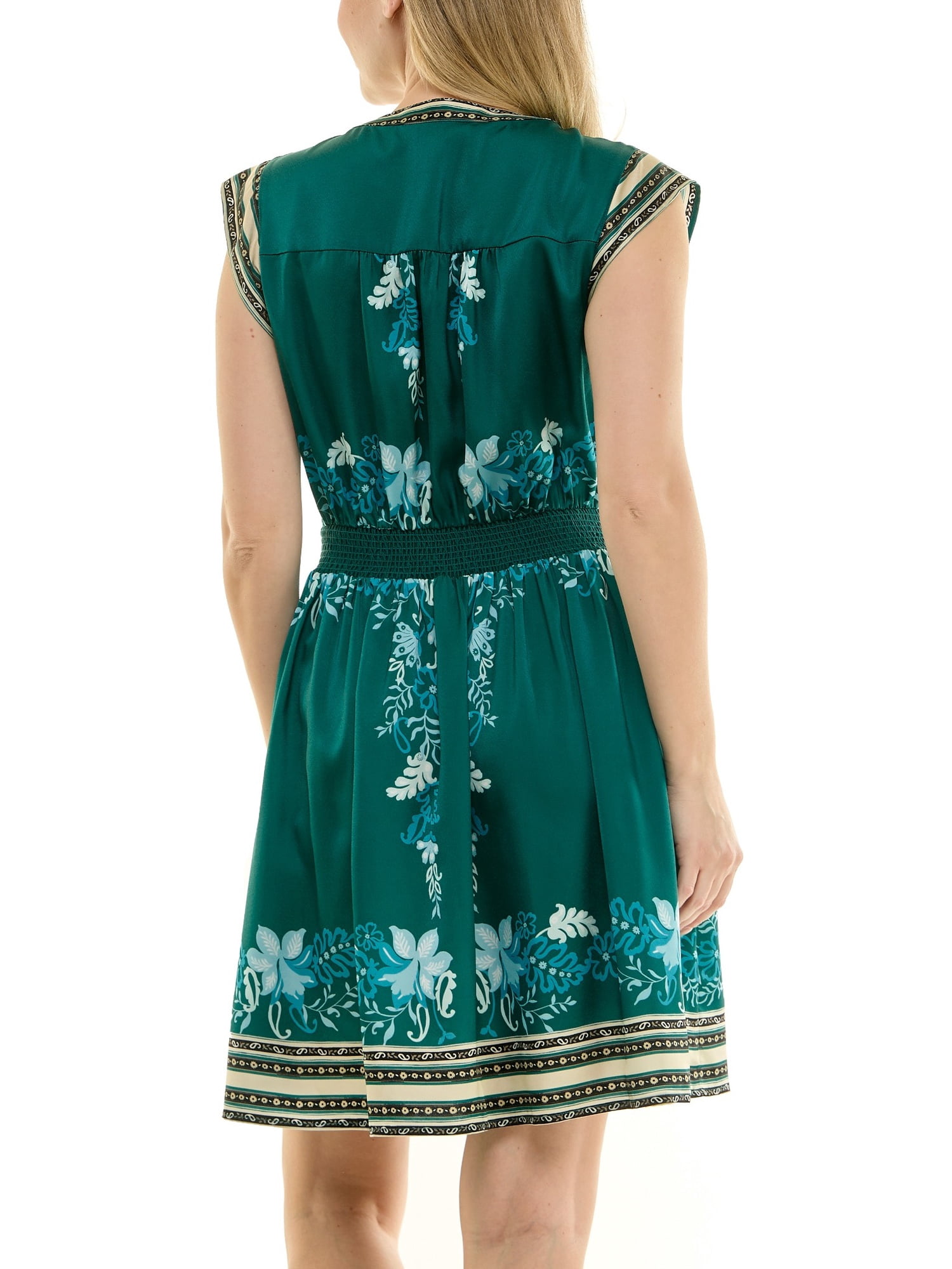 Nanette Lepore Sleeveless Mirror Print Mini Dress