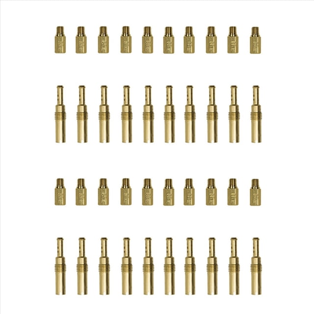 40 Piezas Principales de Carburador de Cobre + Kit de Chorros Lentos para PWK para Carbs Accesorios de Carburador de Motocicleta