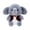 B#264, variant on Cthrlog Stuffed Animal Plushies Bedtime Soft Plush Toy Weighted Stuffed Animals Cute Gifts Grey Elephant with Vest for Kids Toddlers Birthday Christmas 23cm
