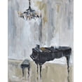 thumbnail image 2 of Stevens, Allayn 20x24 Black Ornate Wood Framed with Double Matting Museum Art Print Titled - Baby Grand -3, 2 of 4