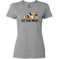 thumbnail image 3 of Inktastic Napping Dis Tew Much Longhair Calico Cat Women's T-Shirt, 3 of 5