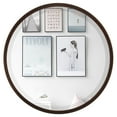 thumbnail image 5 of OVALCREST - London Framed Circle Mirror - Rubbed Bronze 15 1/8" x 15 1/8", 5 of 7