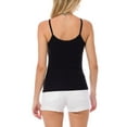 thumbnail image 5 of MixMatchy Women's Solid Sleeveless Rib Knit Scoop Neck Stretch Tank Top, 5 of 5
