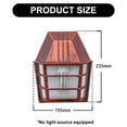 thumbnail image 3 of Lámpara exterior a prueba de humedad, lámpara de pared de aluminio fundido a presión, lámpara de pared, lámpara de alero simple impermeable, 3 of 6