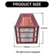 thumbnail image 2 of Lámpara de pared de aluminio fundido a presión a prueba de humedad para exteriores, lámpara de pared, lámpara de alero simple impermeable, 2 of 5
