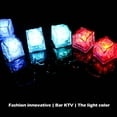 thumbnail image 5 of LED Ice Cube Shape Lights, MultiColor Liquid Sensor Glowing Light up Ice Cubes for Drinks Bar Party Wedding Decorations, 5 of 6