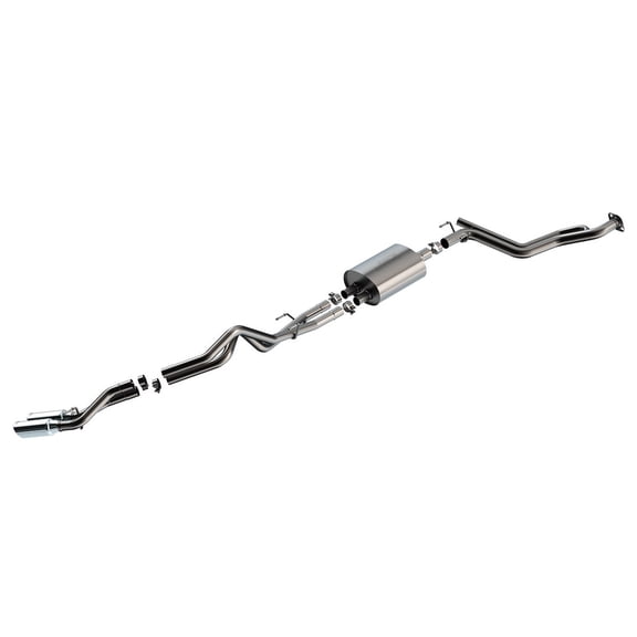 Borla 2024 Toyota Tacoma (Coil Springs Only) S Type Catback System - Chrome Tip