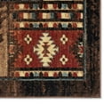 Home Dynamix Buffalo Rustic Area Rug, Bear, 1'10"x6'10" Rectangle