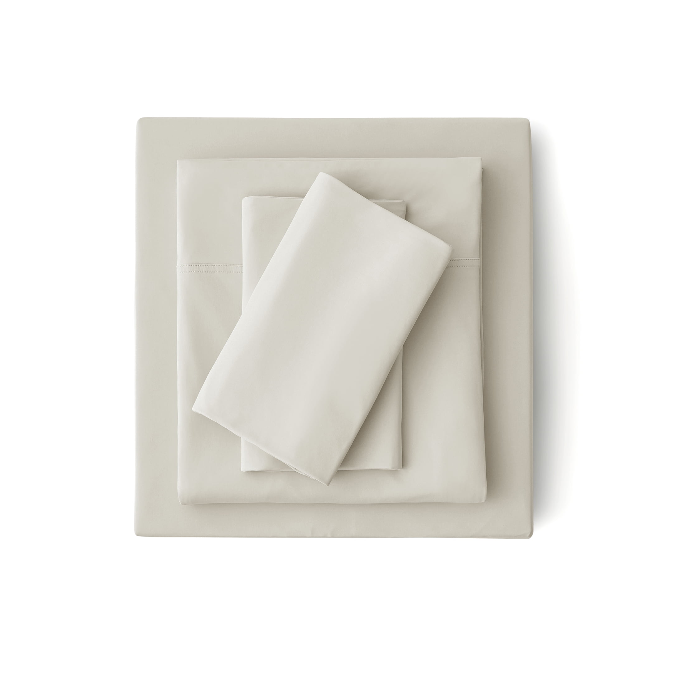 Breescape Essentials 4-Piece  B-Cool Cooling Bed Sheets Set, Taupe, Queen