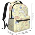 thumbnail image 2 of Cinnamoroll Eat Strawberry Backpack Cinnamoroll Cartoon Cute Character Laptop Backpack Lightweight Travel Backpack For Work Sport Hiking With Keychain, 2 of 5
