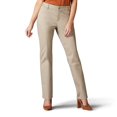 thumbnail image 2 of Lee Women's Wrinkle Free Relaxed Fit Straight Leg Pant, Flax, 2 Long, 2 of 4