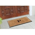 thumbnail image 3 of A1HC First Impression 30 in. x 48 in. Rubber and Coir Molded Double Monogrammed Door Mat, 3 of 9