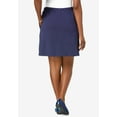 thumbnail image 2 of Jessica London Women's Plus Size Everyday Stretch Cotton Skort, 2 of 3
