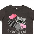 thumbnail image 4 of Inktastic Stealin' Your Heart Cute Raccoon Boys or Girls Toddler T-Shirt, 4 of 5