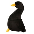 thumbnail image 3 of 2 muñecos de peluche de pato para bebé, bonitos juguetes de peluche para regalo de cumpleaños. 30cm Negro 40cm Blanco, 3 of 9
